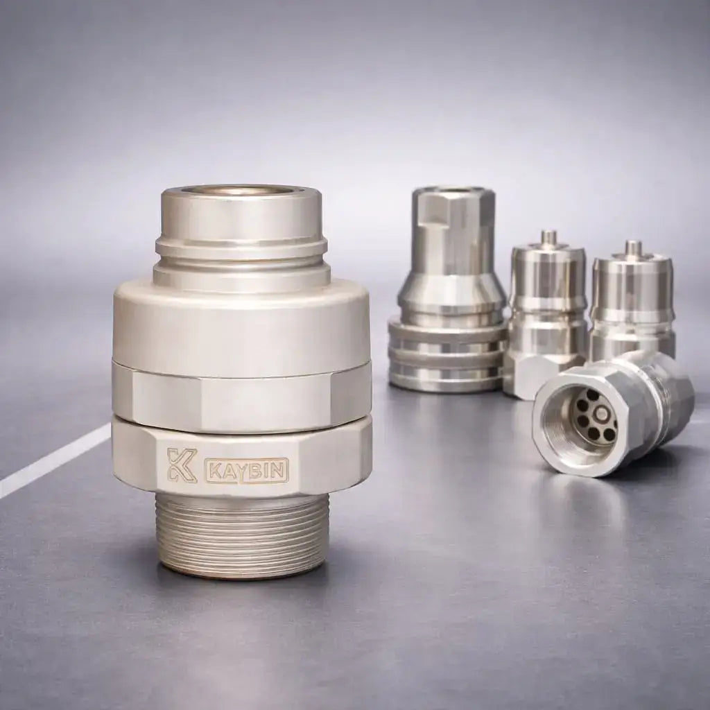 316 stainless steel quick release couplings male and female with elastomer seal kits
