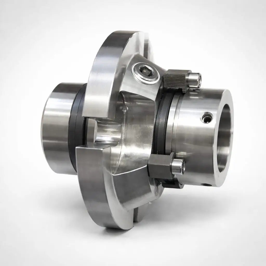Single cartridge mechanical seal for industrial pumps and rotating equipment