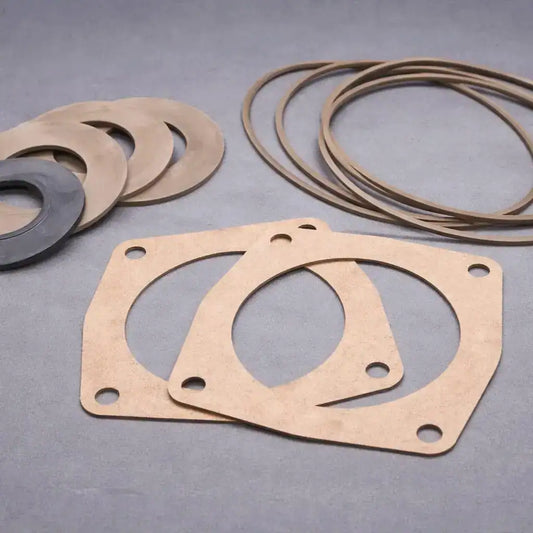 Custom cut PTFE and plastic gaskets for flanges, rings and full-face profiles manufactured by Kaybin for industrial equipment