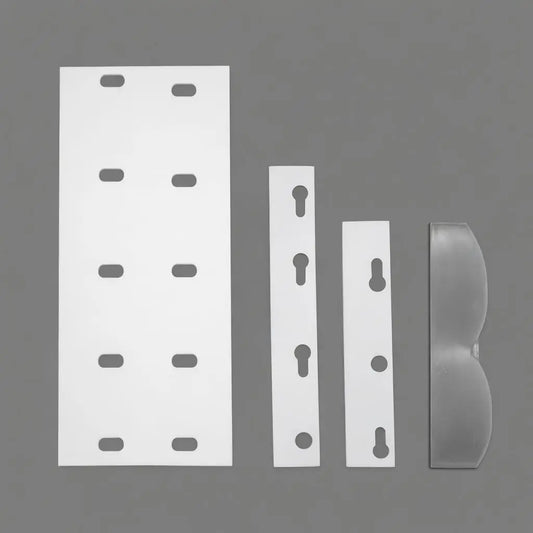 Polymer scraper blades and wear plates for conveyor belt cleaning systems, custom machined by Kaybin for bulk handling and process plants in South Africa.