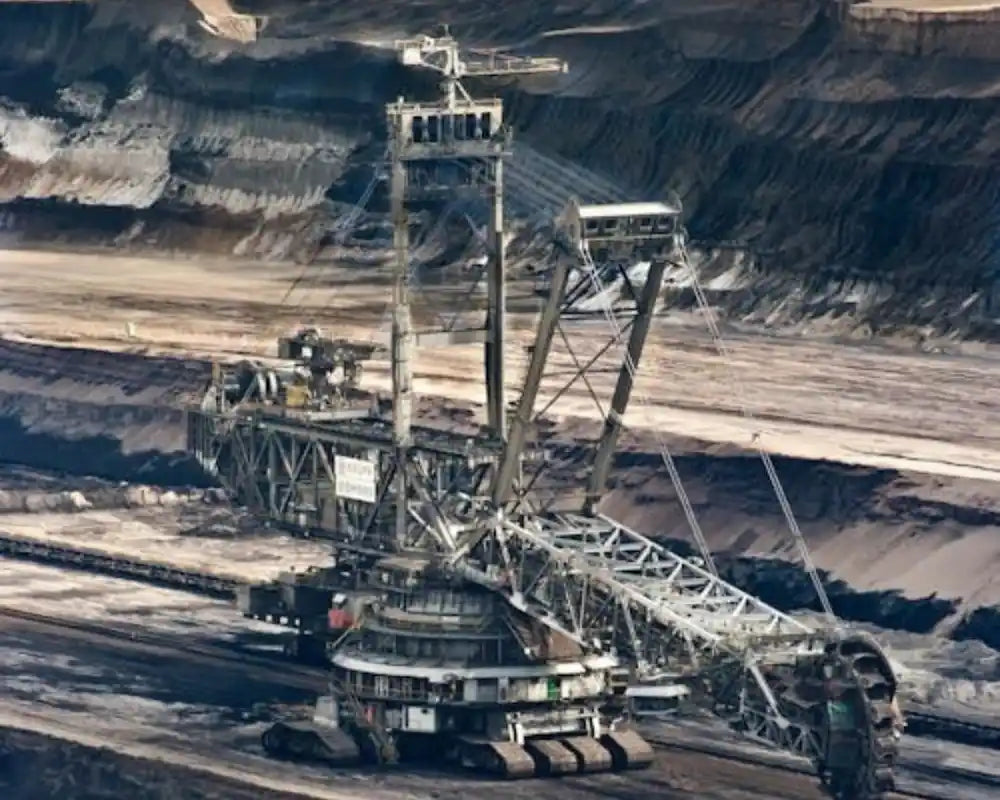 Open pit mining operation representing mining and mineral processing industry in South Africa