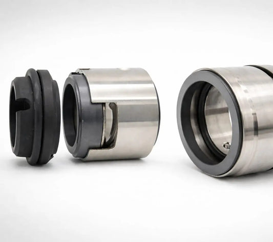 Wave spring mechanical seal components for industrial pump sealing applications